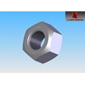 DIN 934, CLASS 10 METRIC HEX NUTS, DC, H, T, ZP_0